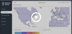 Filtering results on the geo map